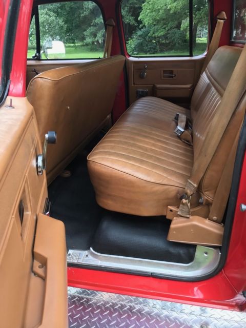 1989 GMC Sierra 3500 SLE 454 4x4 4spd Crew Cab 14,386 Miles Fire Truck - photo 7