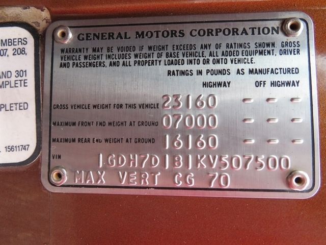 1989 GMC C7 TK - photo 13