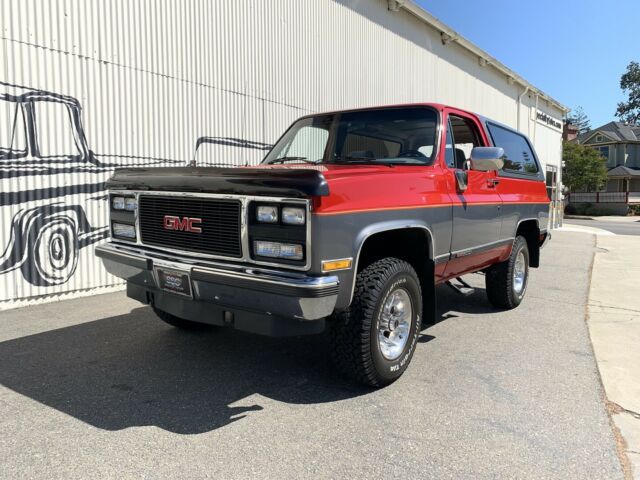1989 GMC Jimmy 1500 40457 Miles Red Truck 1989 GMC Jimmy 1500 4X4