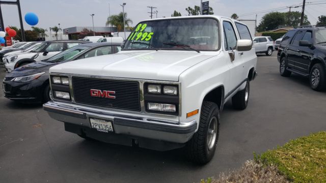 1989 GMC Jimmy Cloth