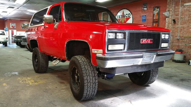 1989 GMC Jimmy 4x4 w/ Fuel Injected 350 ! 1989 GMC Jimmy