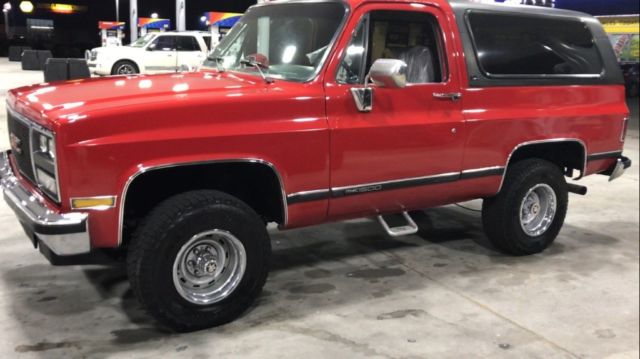 1989 GMC Jimmy SLE 4x4 55,600 Actual Milage 1989 GMC Jimmy SLE