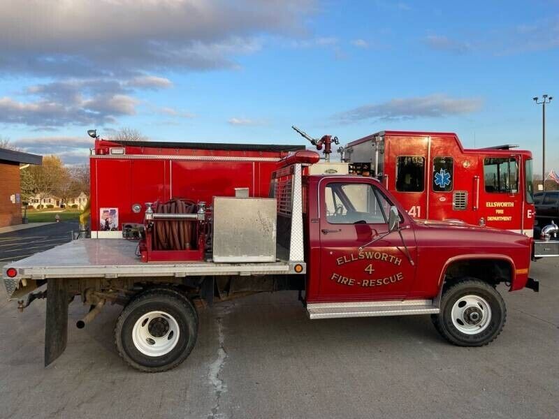 1989 gmc k3500 sierra SL GOV'T OWNED SINCE NEW 14K MILES 4X4 NO RUST GARAGE KEPT 1989 GMC K3500 SL
