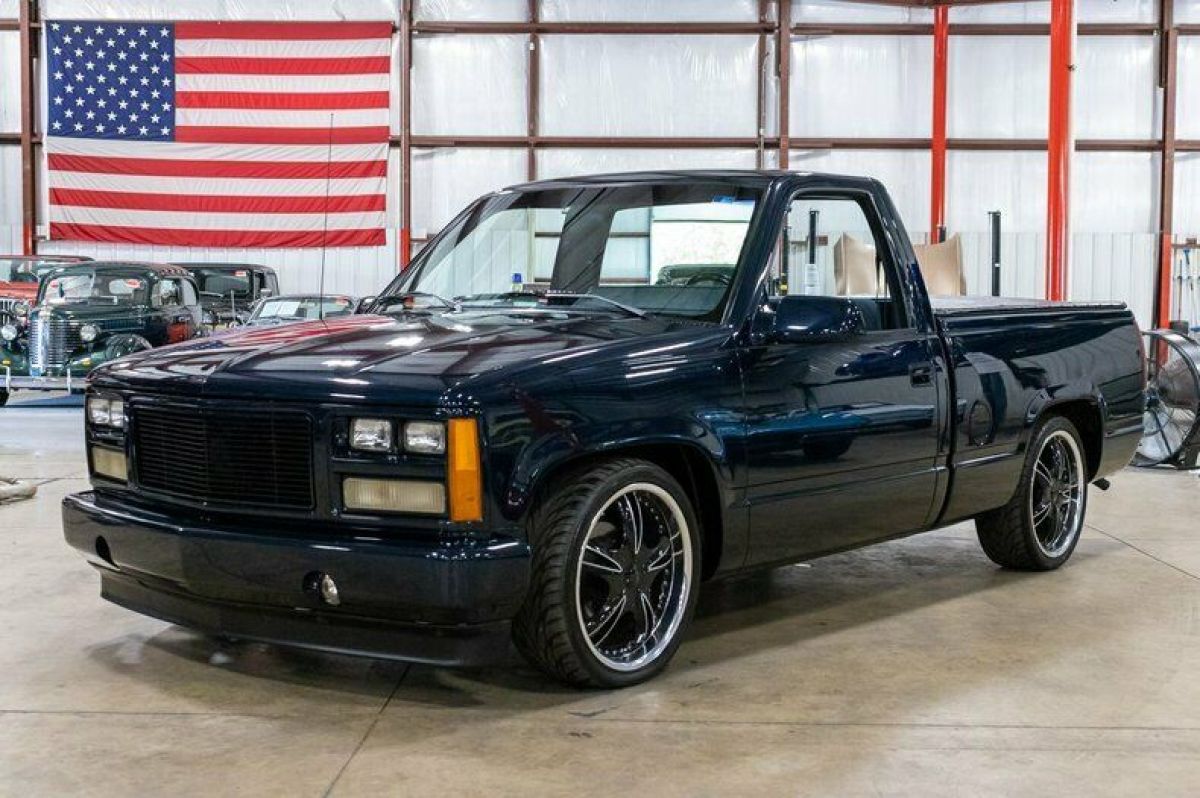 1989 GMC Sierra 1500 137689 Miles Midnight Blue Pickup Truck 350ci V8 4-Speed Au 1989 GMC Sierra 1500 1500