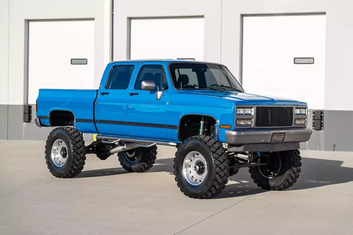 1989 GMC SIERRA 3500 3+3 FRAME OFF RESTORATION CUSTOM EVRYTHING IS NEW WOW 1989 GMC Sierra 3500