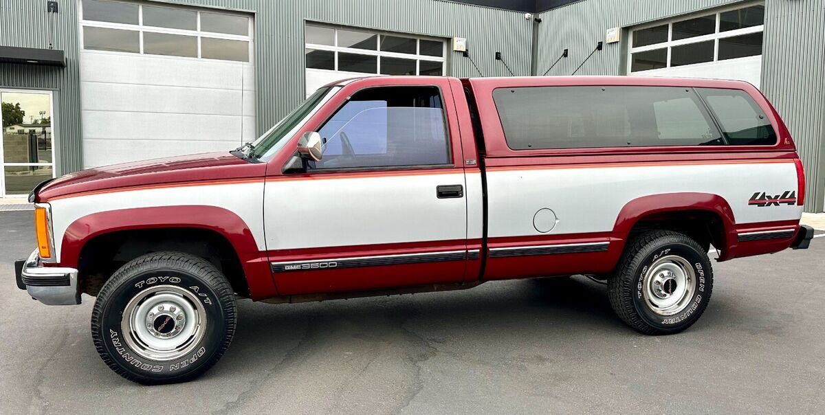 1989 GMC Sierra 3500 ...low 52k mile....4x4....k3500.. Chevy Silverado - photo 12