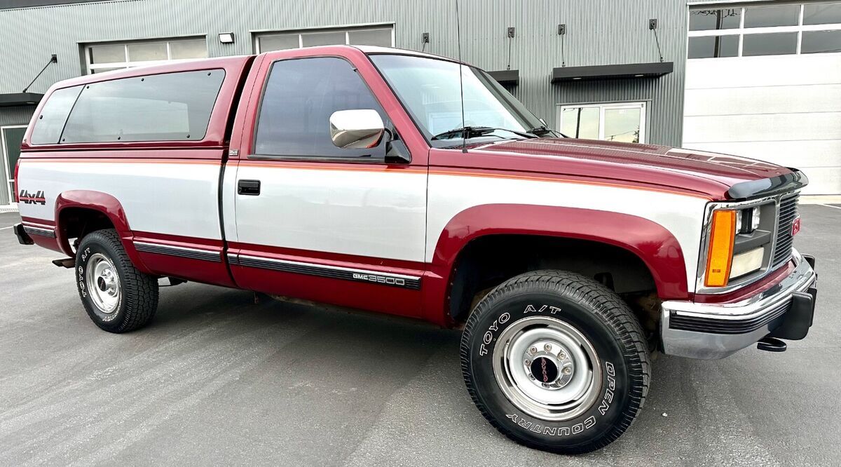 1989 GMC Sierra 3500 ...low 52k mile....4x4....k3500.. Chevy Silverado - photo 7