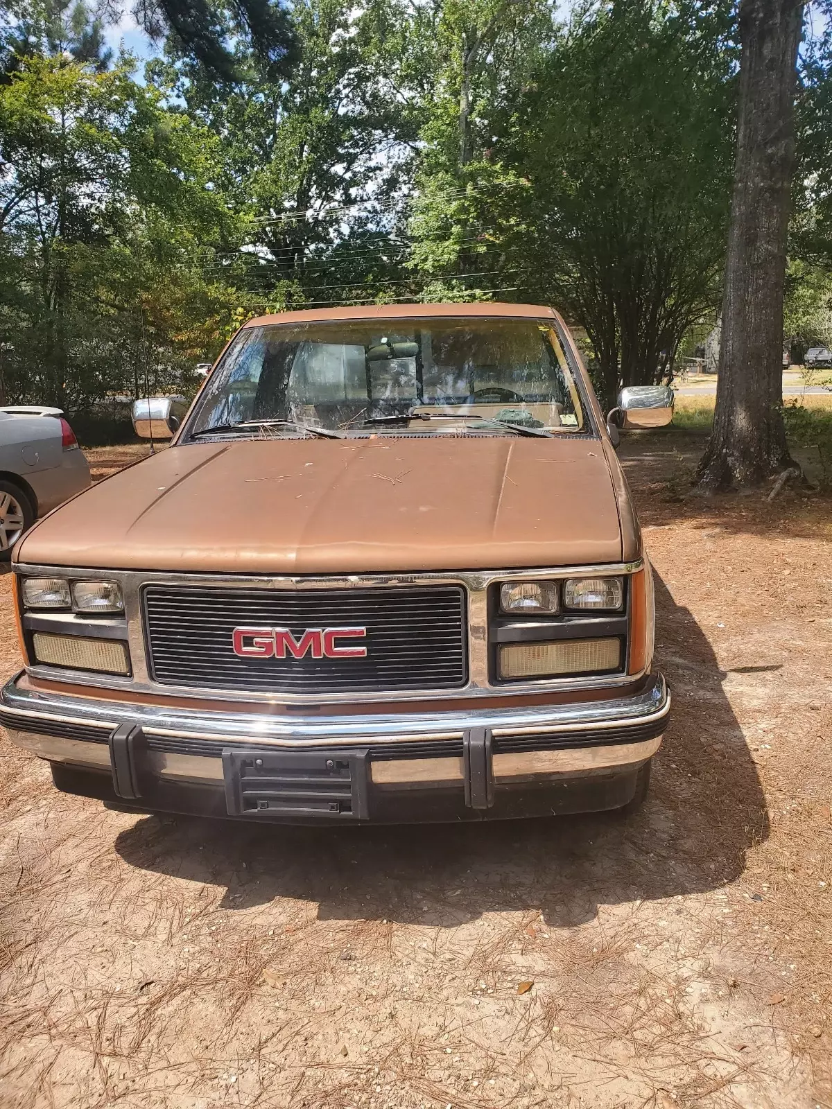 1989 GMC Sierra Pickup Brown C1500 1989 GMC Sierra C1500