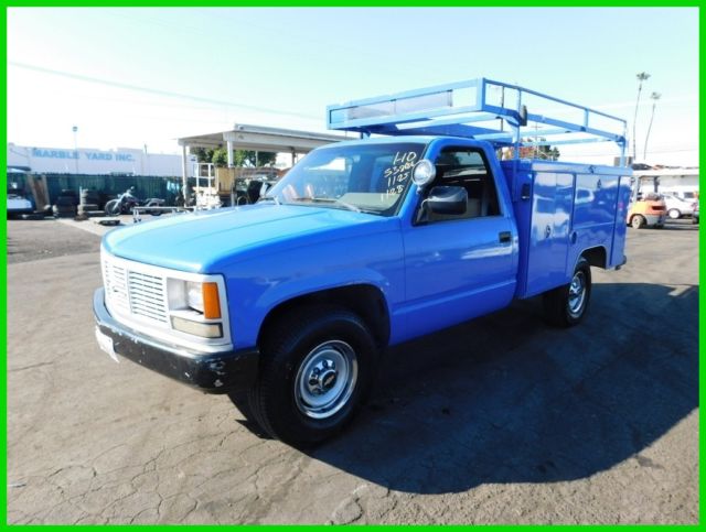 1989 GMC Sierra Utility Truck 8-Cylinder Gas Automatic NO RESERVE 1989 GMC Sierra 2500