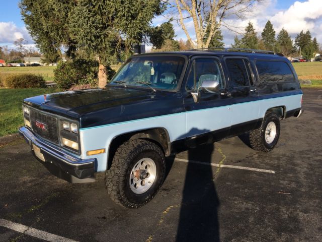 1989 GMC Suburban 4X4 V1500 RUST FREE WORLDWIDE NO RESERVE RUNS GREAT MUST SEE!! 1989 GMC Suburban Silverado V1500 Suburban