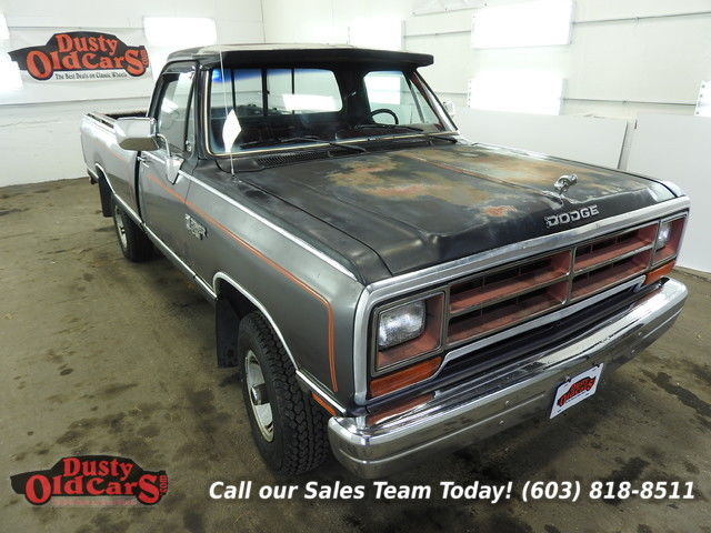 1989 Gray Runs Drives Body Inter Good 318V8 3 spd auto! 1989 Dodge Other Pickups Runs Drives Body Inter Good 318V8 3 spd auto