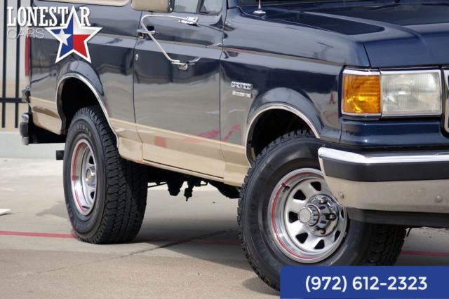 1989 Ford Bronco Eddie Bauer 4x4 Clean Carfax Original - photo 10