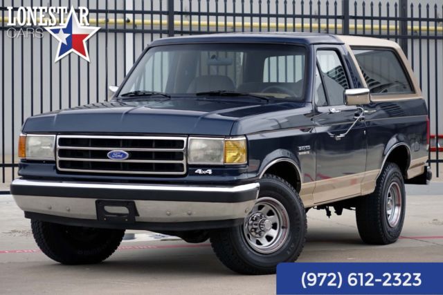 1989 Ford Bronco Eddie Bauer 4x4 Clean Carfax Original - photo 2