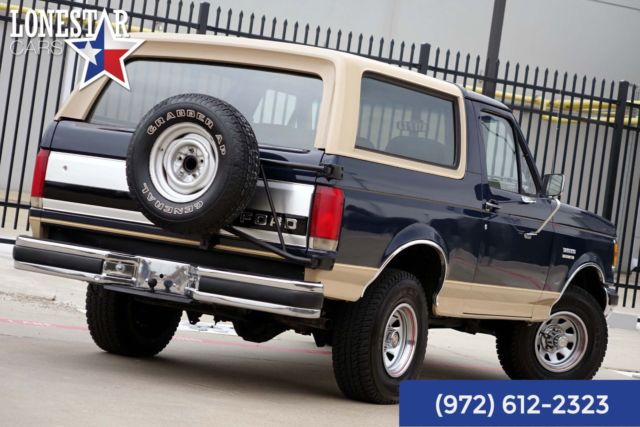 1989 Ford Bronco Eddie Bauer 4x4 Clean Carfax Original - photo 4