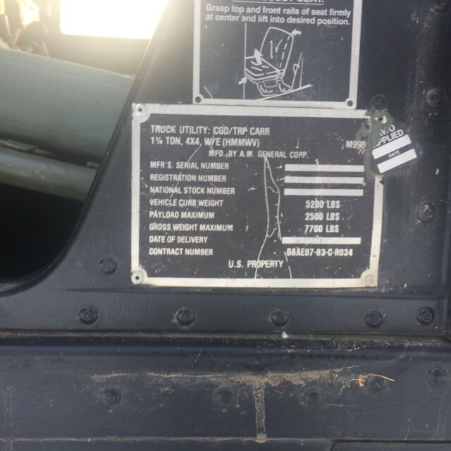 1989 Hummer H1 - photo 6