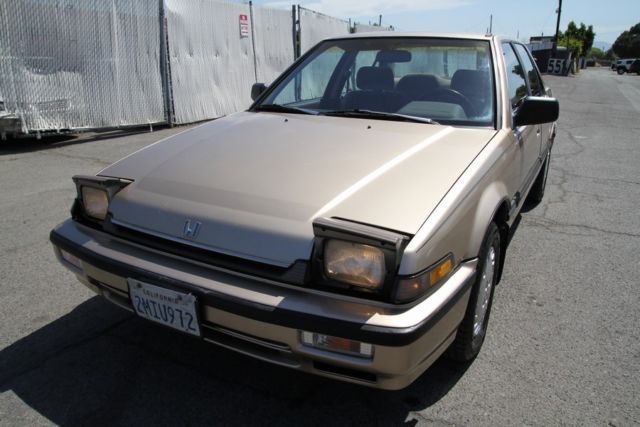 1989 Honda Accord LX Manual 4 Cylinder NO RESERVE 1989 Honda Accord LX