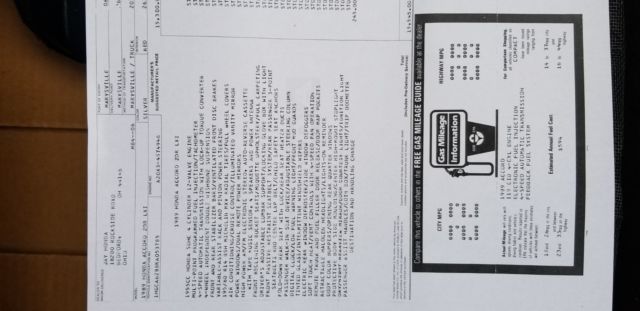 1989 Honda Accord LXi - photo 10