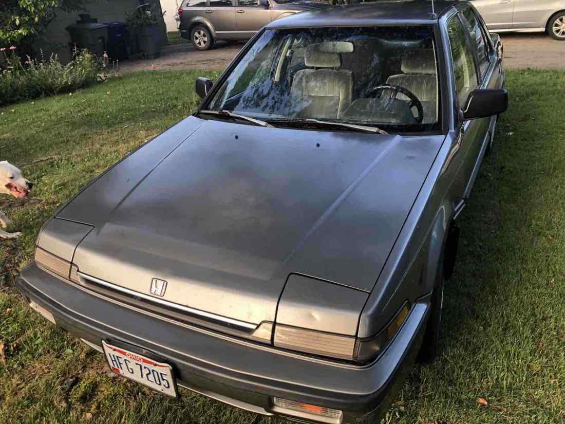 1989 Honda Accord Sedan Grey FWD Automatic LX 1989 Honda Accord LX