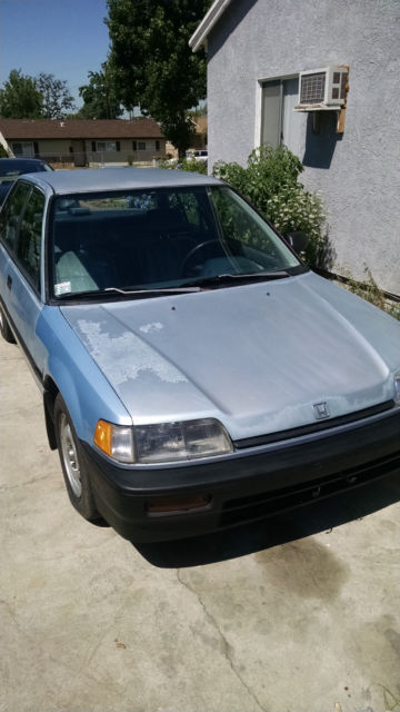 1989 Honda Civic DX Sedan 4-Door - photo 3