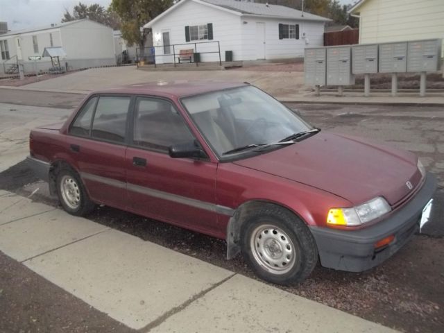 1989 Honda Civic Runs! 1989 Honda Civic