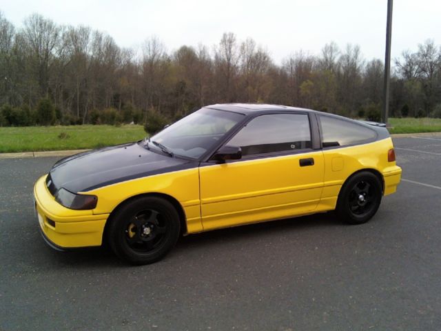1989 Honda CRX SI SOHC Coupe Hatchback 1989 Honda CRX si