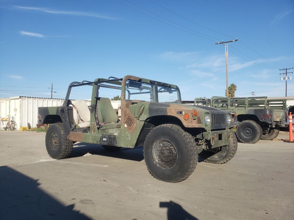 1989 Hummer H1 Humvee 6.5 L. , 4speed automatic with P. M1123 Specs 1980 Hummer H1