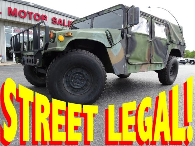1989 Hummer H1 M998 OPEN TOP with SOFT TOP & DOORS 22K ORIGINAL MILES MUST SEE! 1900 Hummer H1