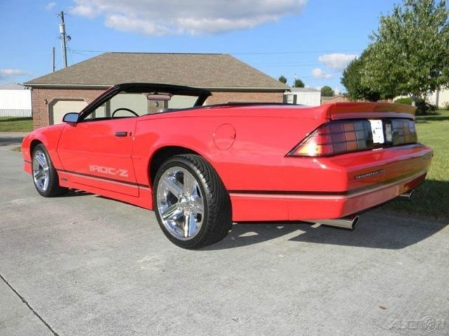 1989 Chevrolet Camaro IROC Z 2dr Convertible - photo 8