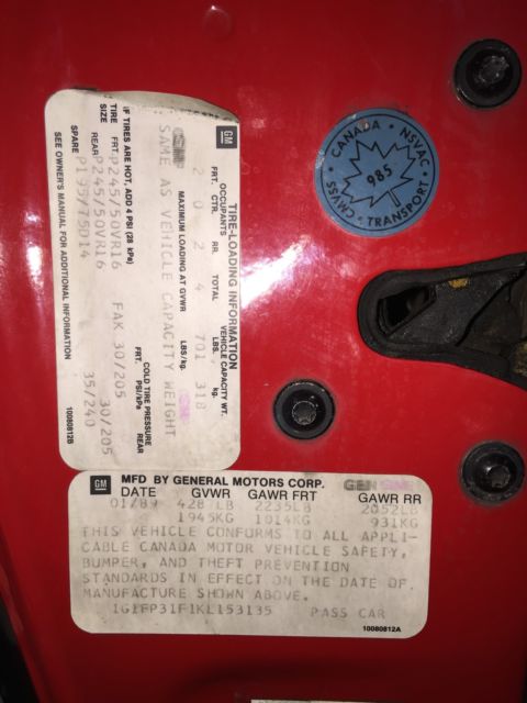 1989 Chevrolet Camaro Z28 - photo 13