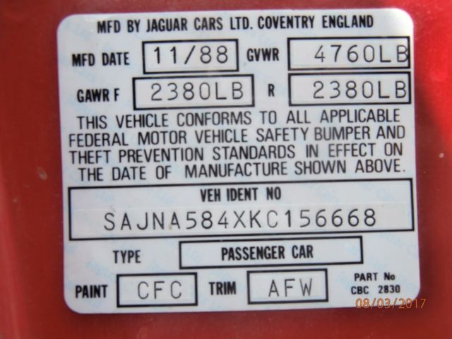 1989 Jaguar XJS - photo 12