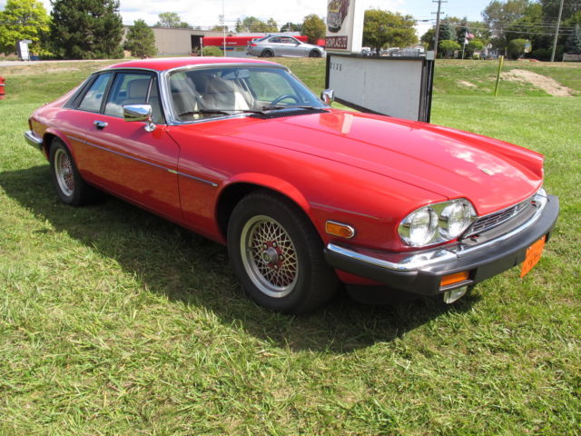1989 Jaguar XJ-S Rouge Collection Coupe -35K Original Miles- 2 Owners Since New 1989 Jaguar XJS Rouge Collection