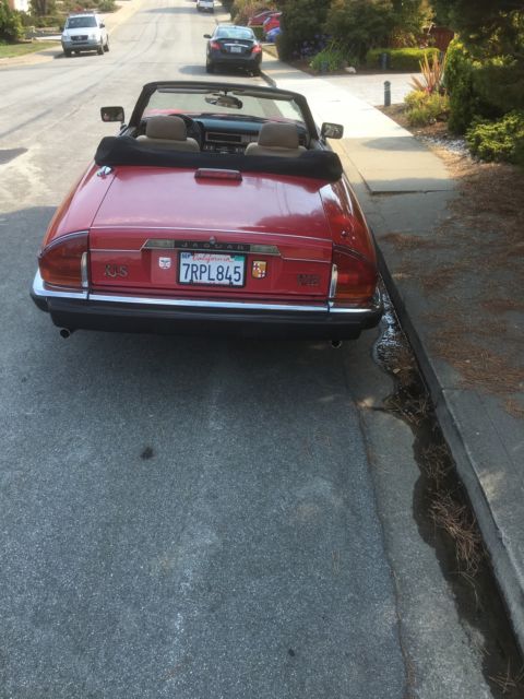 1989 Jaguar XJS Base Convertible 2-Door 5.3L 1989 Jaguar XJS