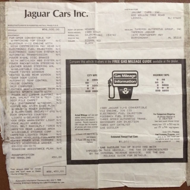 1989 Jaguar XJS - photo 3