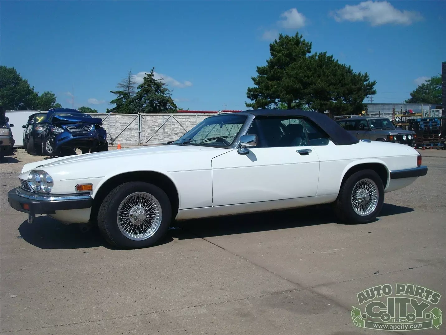 1989 JAGUAR XJS V12 CONVERTIBLE PARTS CAR SALVAGE TITLE WE SHIP ! CLEAN BODY ! 1989 Jaguar XJS PROJECT OR PARTS - WE SHIP