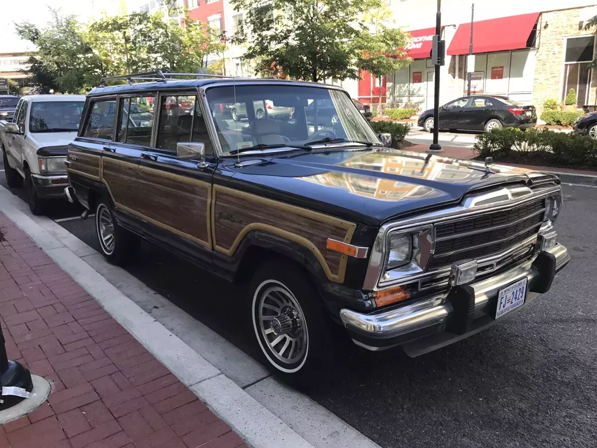 1989 Jeep Grand Wagoneer SUV Blue 1989 Jeep Wagoneer
