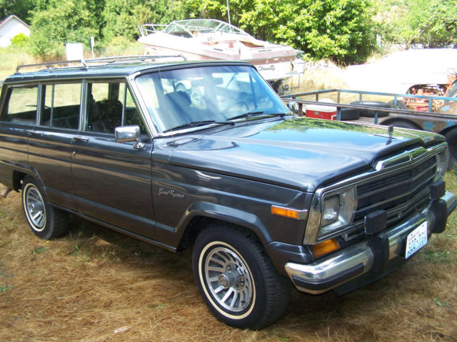 1989 Jeep Grand Wagoneer - Totally Restored - Perfect Paint - Exc Cond -Sun Roof 1989 Jeep Other Woodgrain Delete