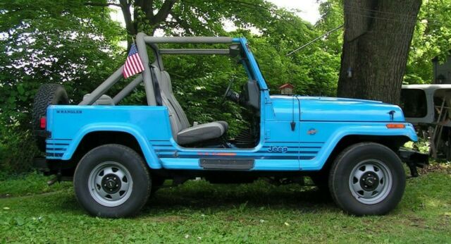 1989 JEEP ISLANDER WRANGLER 4.2 258 C.I. AUTOMATIC CARB W/ POINTS RUNS GREAT 1989 Jeep Wrangler Yj