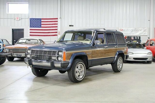 1989 Jeep Wagoneer Limited 66523 Miles Blue SUV 4.0L V6 Automatic 1989 Jeep Wagoneer Limited