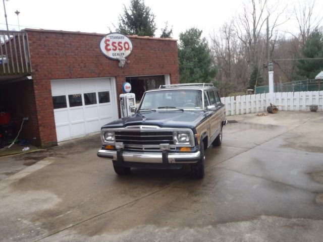 1989 JEEP WAGONEER NO RESERVE! 1989 Jeep Wagoneer LEATHER