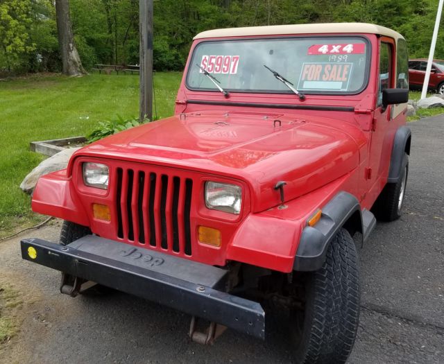 1989 Jeep Wrangler Automatic only 94,550 miles 2-Door 4.0L with 4 Wheel Drive 1989 Jeep Wrangler