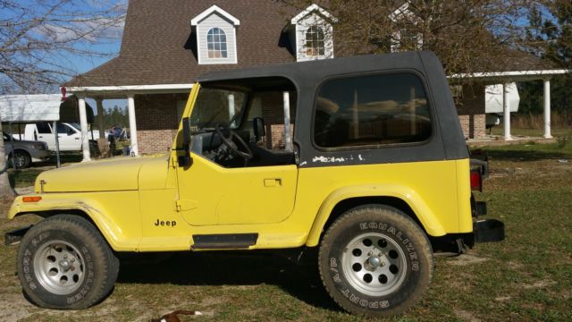 1989 Jeep Wrangler Islander Sport Utility 2-Door 4.2L 1989 Jeep Wrangler