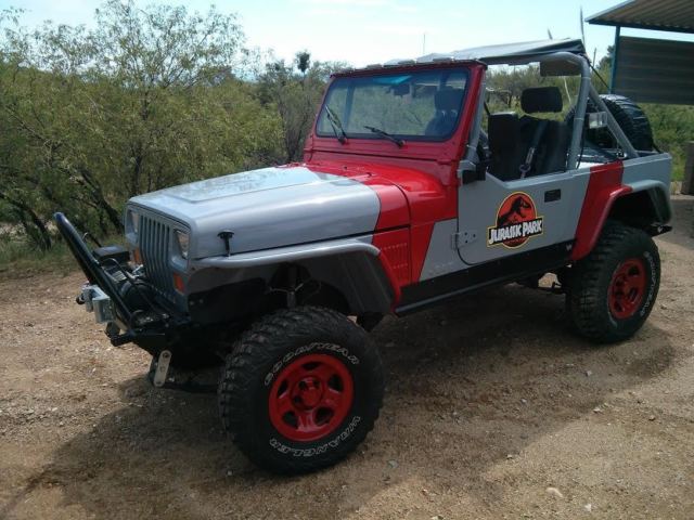 1989 Jeep Wrangler Jurassic Park Edition Rock Crawler YJ 1989 Jeep Wrangler Base Sport