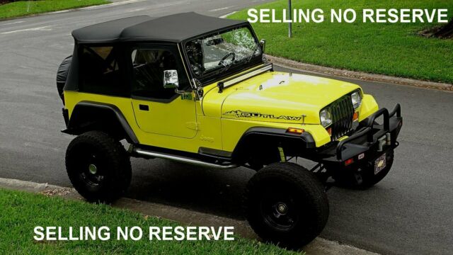 1989 JEEP WRANGLER OUTLAW EDITION CHEVY STROKER ENG. CUSTOM BUILD 4X4 NO RESERVE 1989 Jeep Wrangler NO RESERVE SET