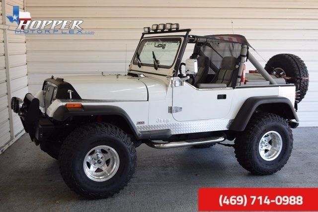 1989 Jeep Wrangler S LIFTED!!! HLL HPA 116315 Miles White 4 Automatic 1989 Jeep Wrangler S LIFTED!!! HLL HPA