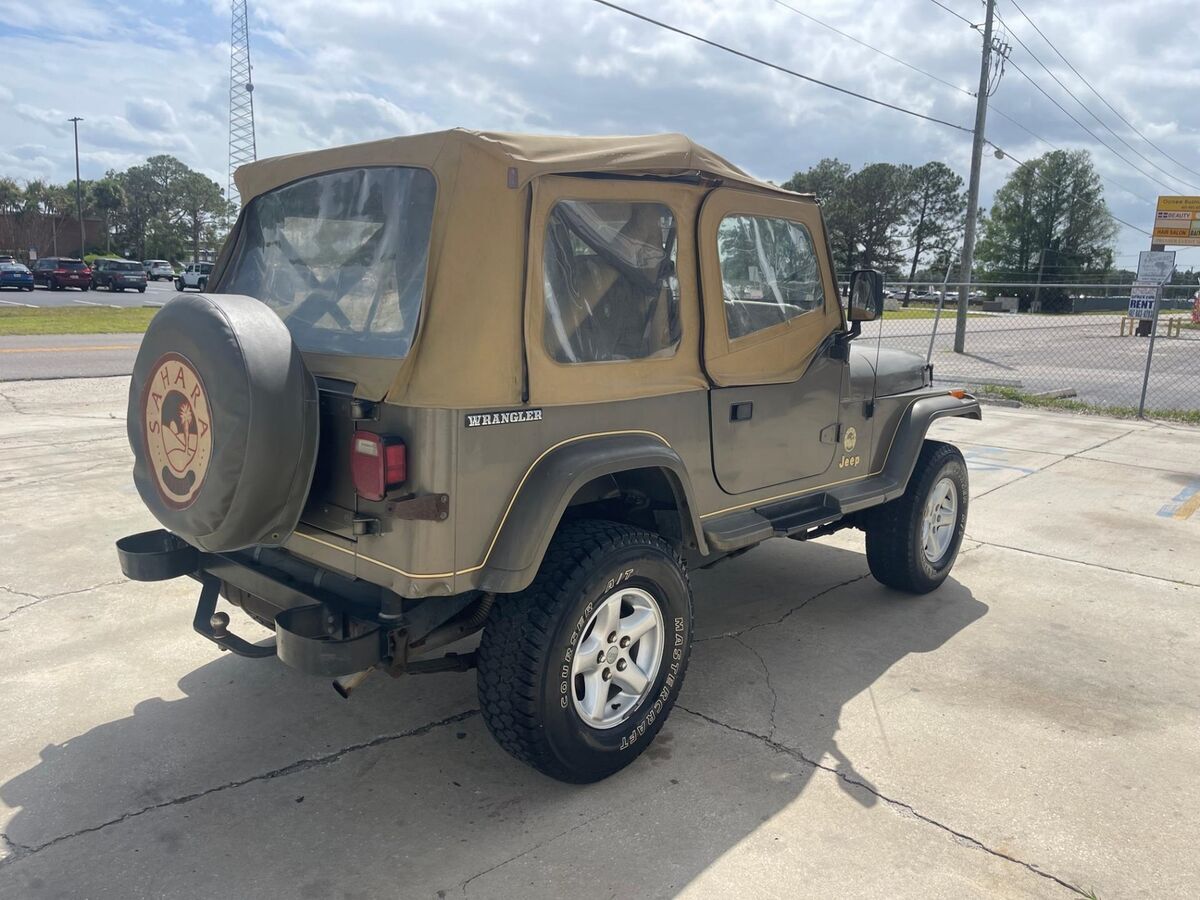 1989 Jeep Wrangler Sahara 4x4 4.2 Liter - photo 6