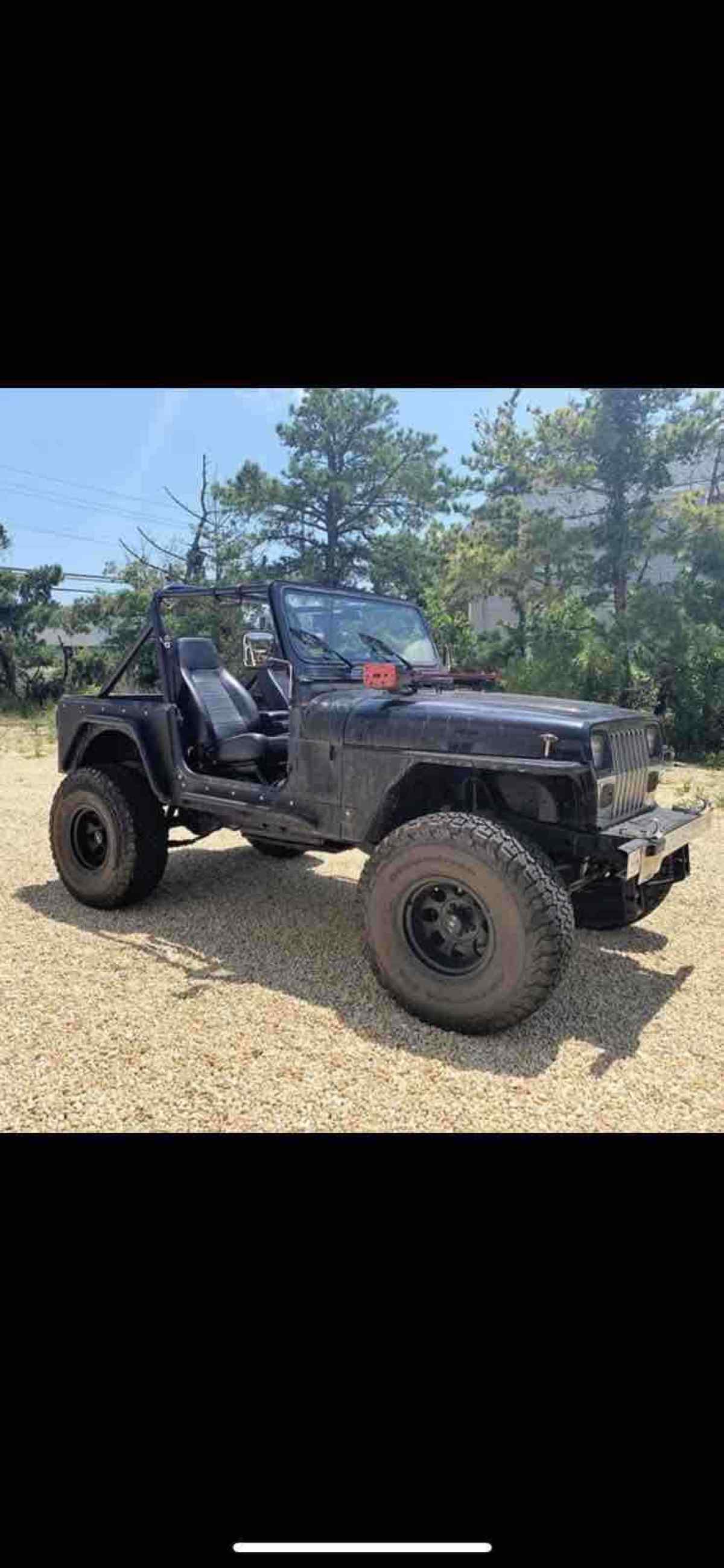 1989 Jeep Wrangler SUV Black 4WD Automatic LAREDO 1989 Jeep Wrangler LAREDO