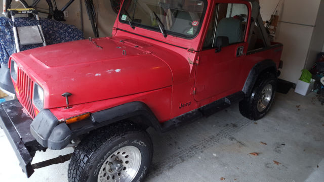 1989 Jeep Wrangler YJ Automatic 1989 Jeep Wrangler