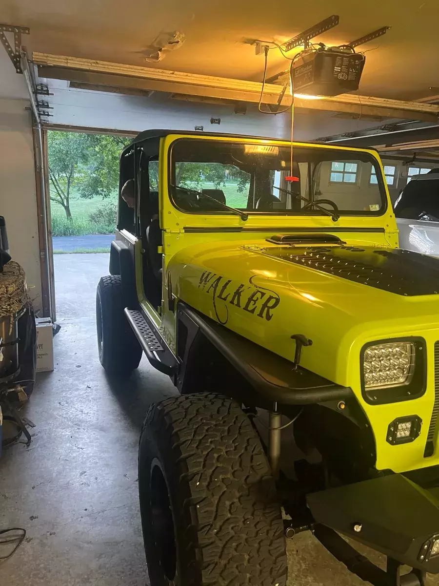 1989 Jeep Wrangler / Yj SUV Green LAREDO 1989 Jeep Wrangler LAREDO