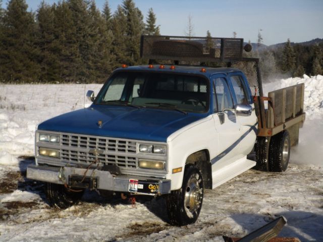 1989 K3500 Crew Cab 4x4 Scottsdale 1989 Chevrolet C/K Pickup 3500 Scottsdale