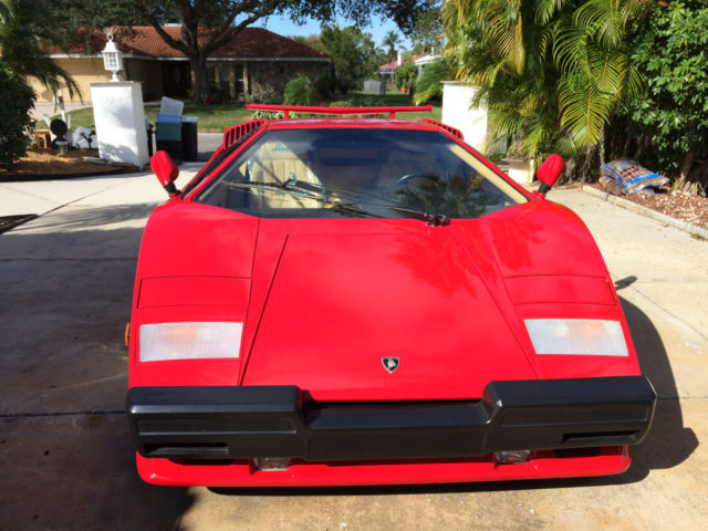1989 Lamborghini Countach 25 silver aniversary edition 1989 Lamborghini Countach 25 SILVER ANIVERSARY EDITION